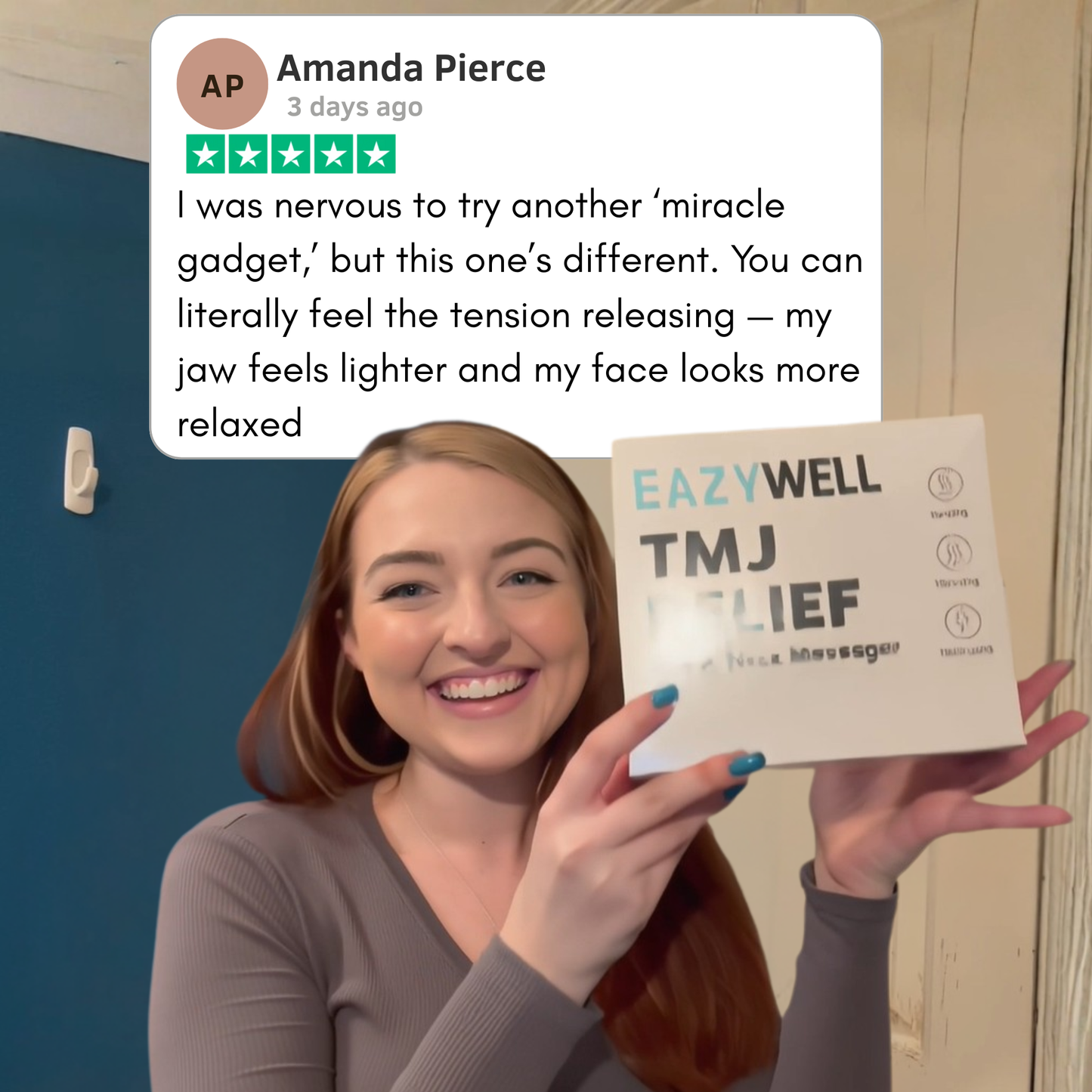 Eazywell TMJ Reliever - Pain Relief at Home