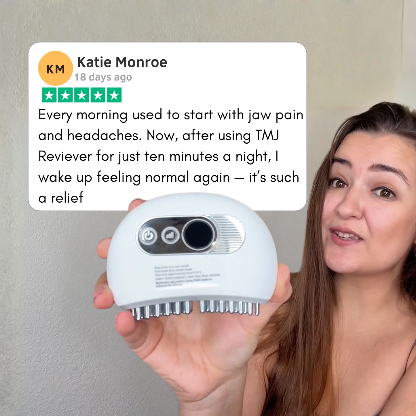 Eazywell TMJ Reliever - Pain Relief at Home