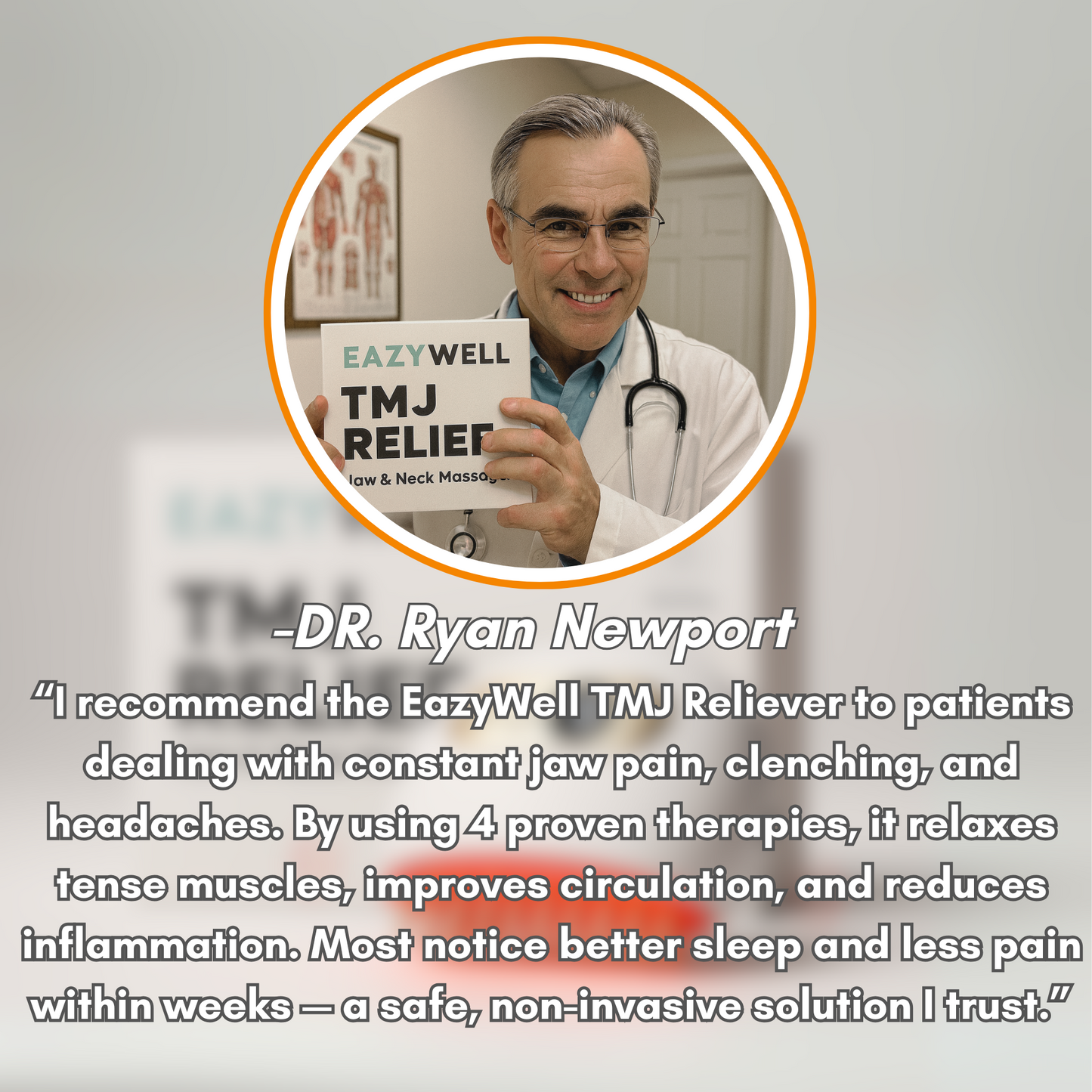 Eazywell TMJ Reliever - Pain Relief at Home