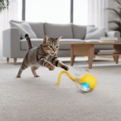 purriball - moves like real prey