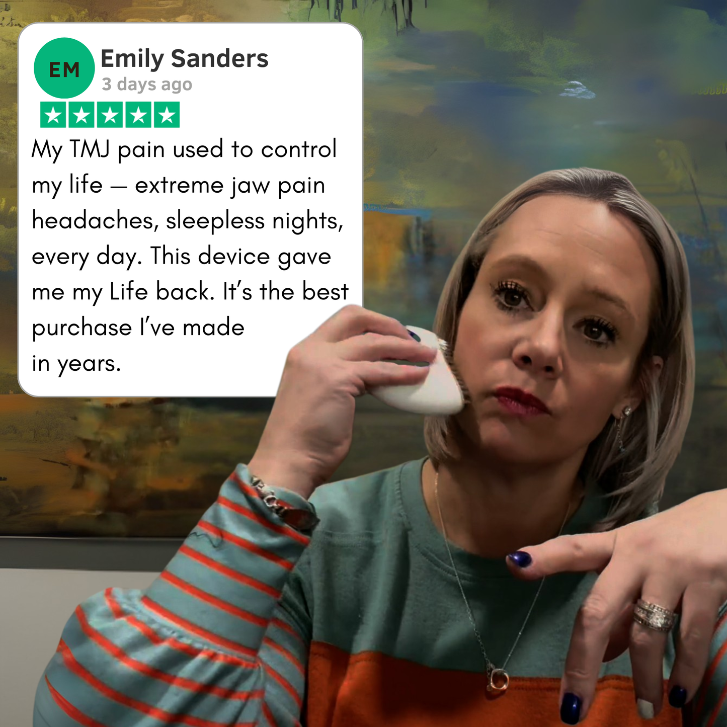 Eazywell TMJ Reliever - Pain Relief at Home