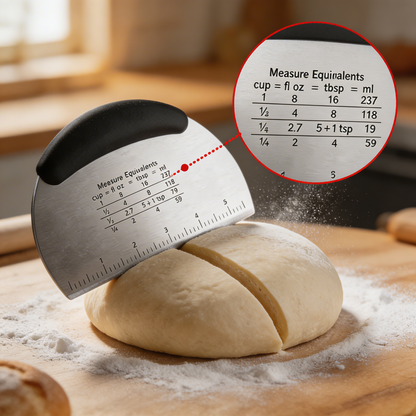 Precision Dough Scraper (2 piece)