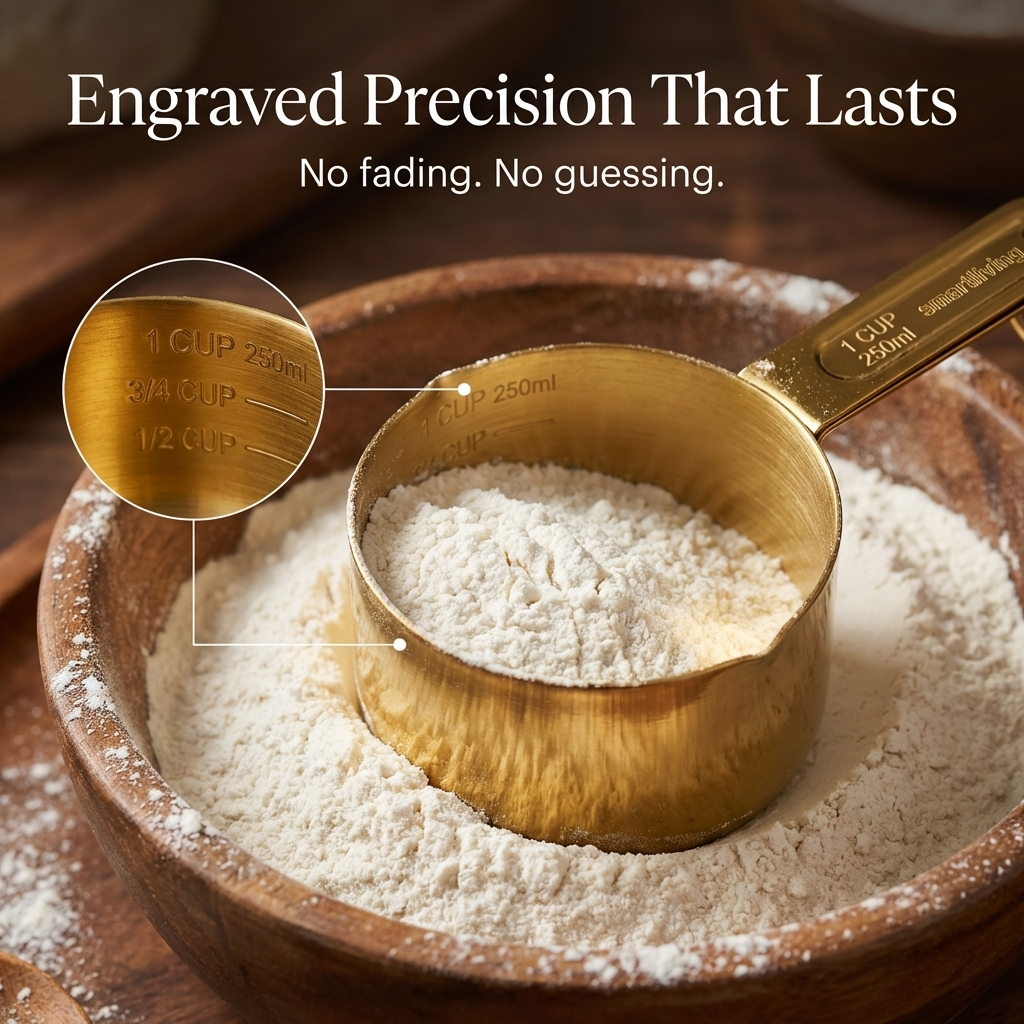 luxury golden measurment kit
