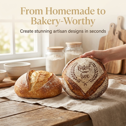 Premium Sourdough Stencil Kit – Elevate Every Loaf